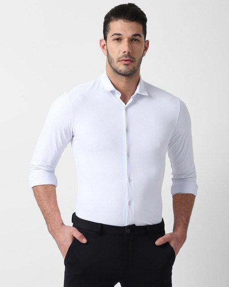 Louis Philippe White Shirt