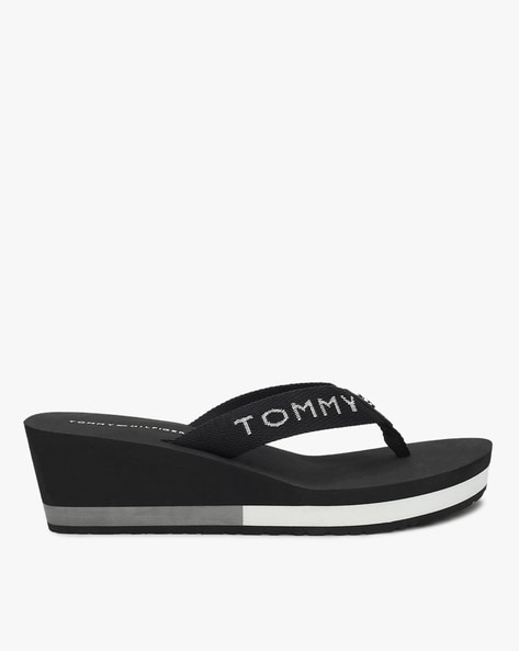 Buy FEET RUNNER Stylish Platform Black Wedge Heel Sandals Slippers for  Ladies,Women Girls (Size-36) at Amazon.in