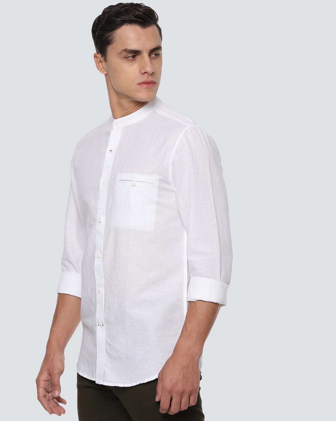 louis philippe chinese collar shirts