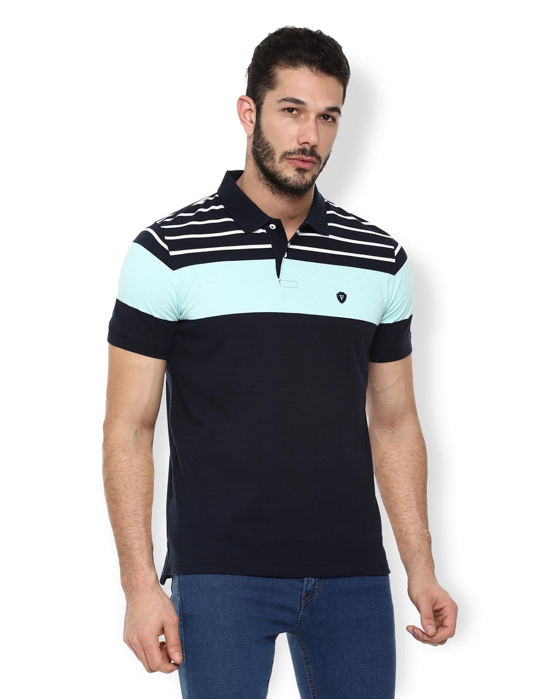 Buy Navy Tshirts for Men by VAN HEUSEN Online