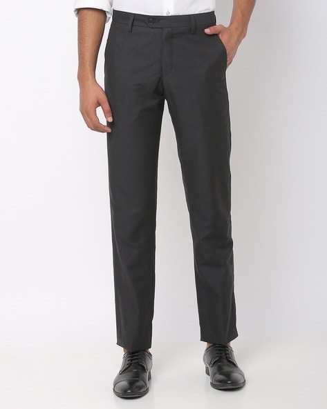 ONLY VIMAL Slim Fit Men Black Trousers  Buy ONLY VIMAL Slim Fit Men Black  Trousers Online at Best Prices in India  Flipkartcom