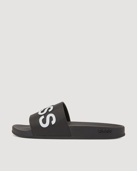 Hugo boss 2025 sliders mens sale