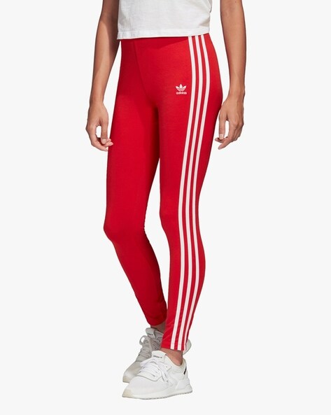 Buy Red Leggings for Women by Adidas Originals Online