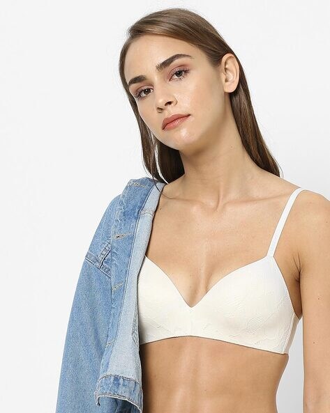 Buy Women's Bras White Calvin Klein Lingerie Online