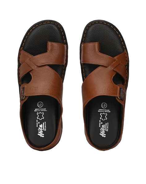 Shop Casual Beach Shoes Big Size Genuine Leather Men Sandals online - Feb  2024 | Lazada.com.my