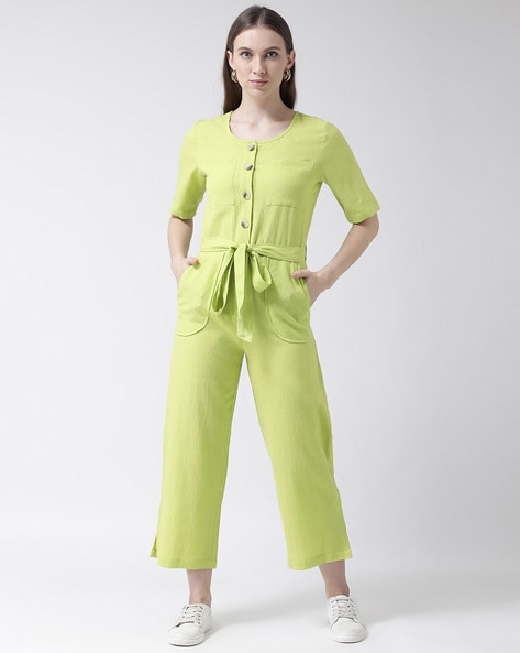 lime green jumpsuit womens