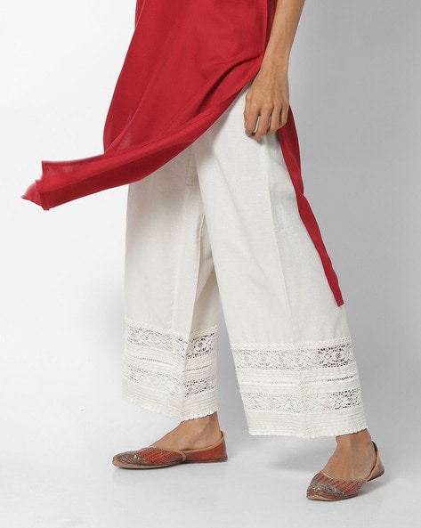 Palazzos with Semi-Elasticated Waist Price in India