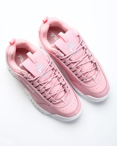 Buy Pink Casual Shoes for Women by FILA Online