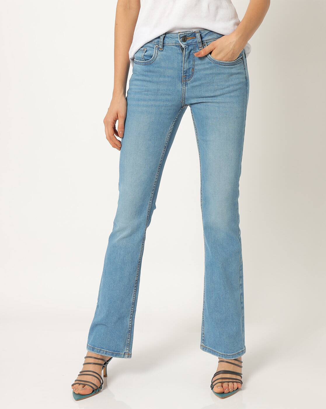 Buy Blue Jeans \u0026 Jeggings for Women by Vero Moda Online | Ajio.com