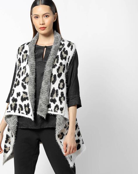 Buy White & Black Sweaters & Cardigans for Women by AJIO Online