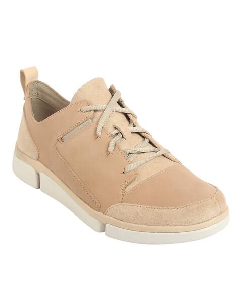 clarks sneakers brown