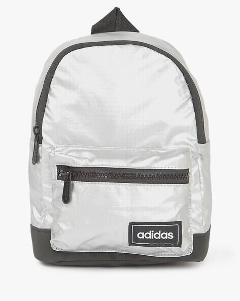 adidas backpack silver