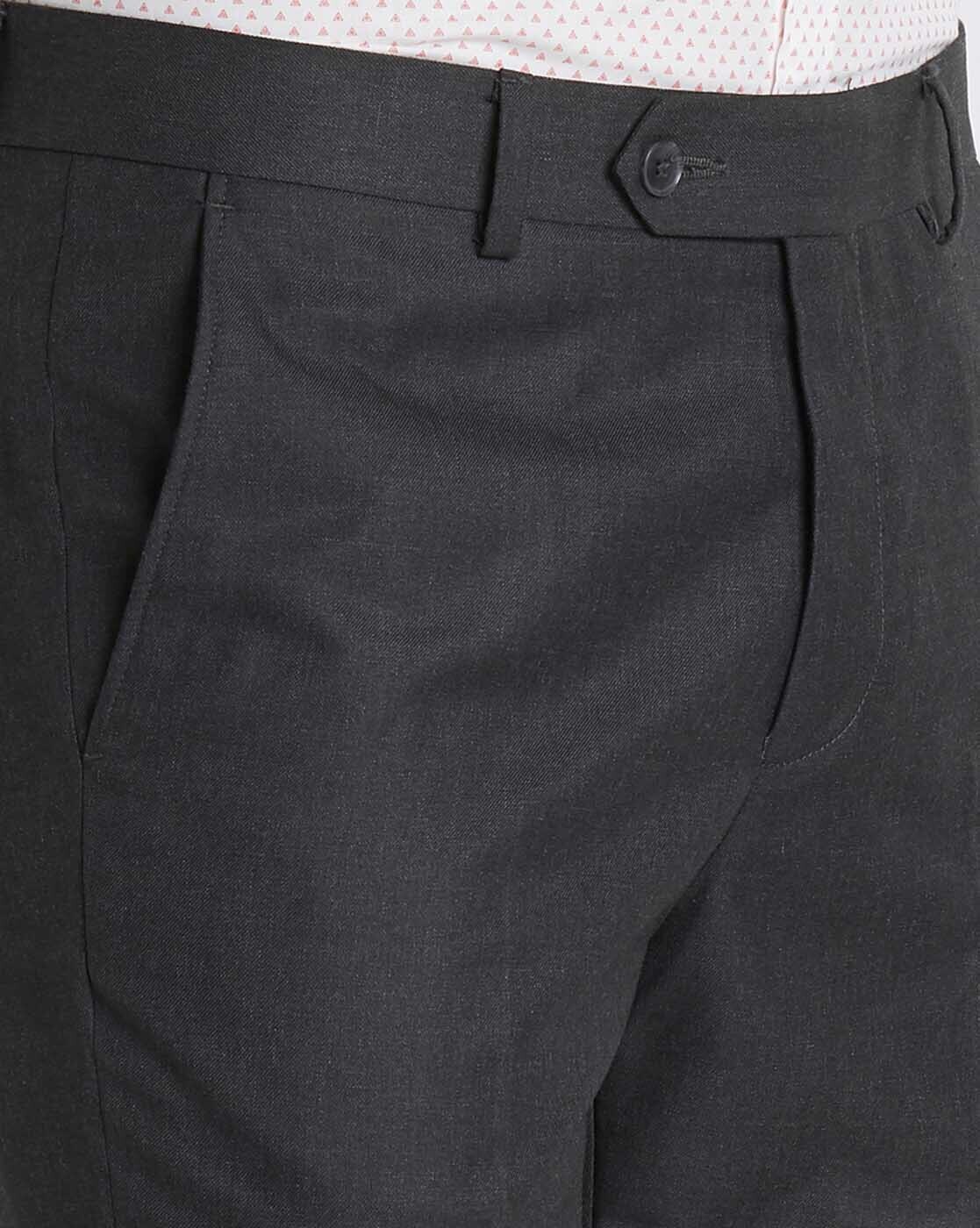 Buy Grey Trousers & Pants for Men by Richard Parker by Pantaloons Online