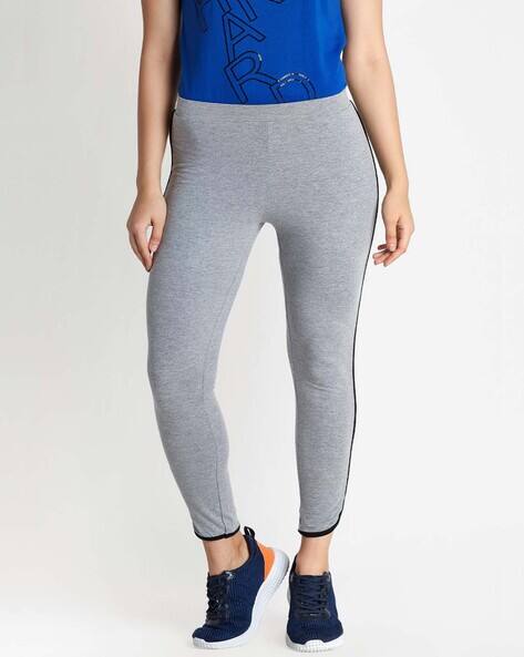 Mid-Rise Fitted Track Pants