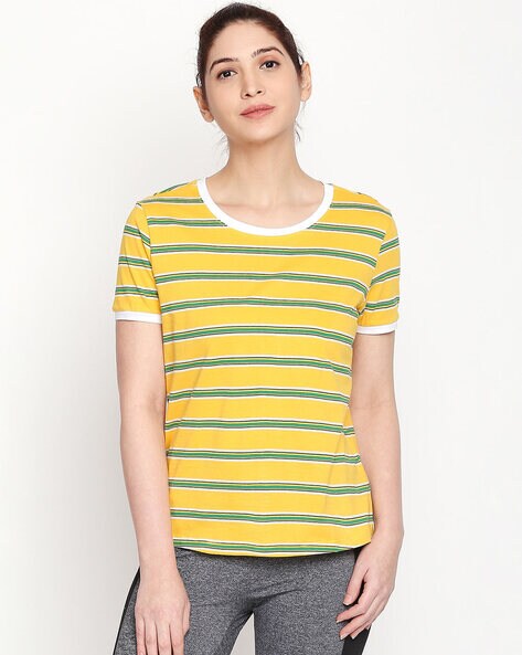 Buy Yellow Tops for Women by Ajile by Pantaloons Online