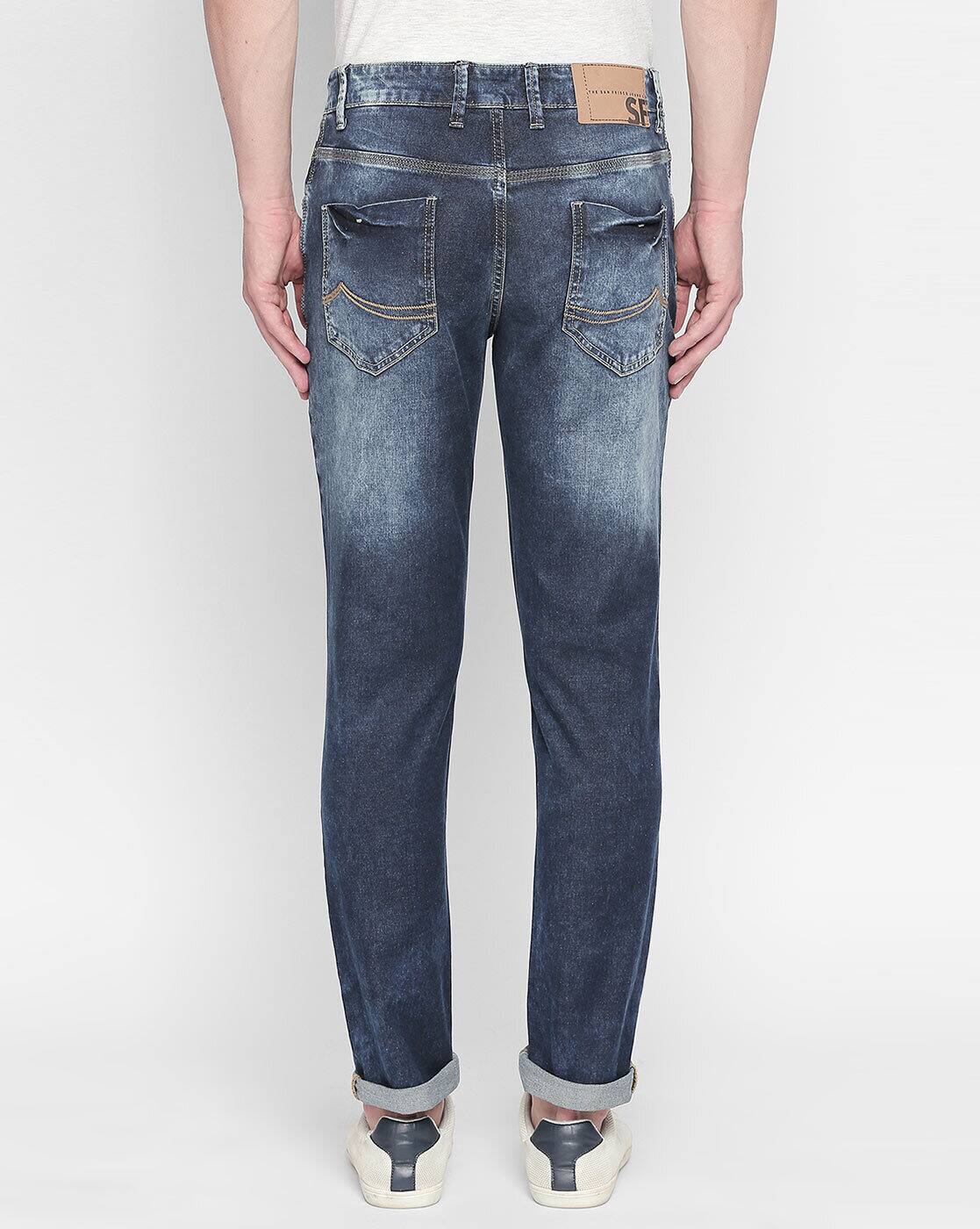Buy Blue Jeans for Men by SF Jeans by 
