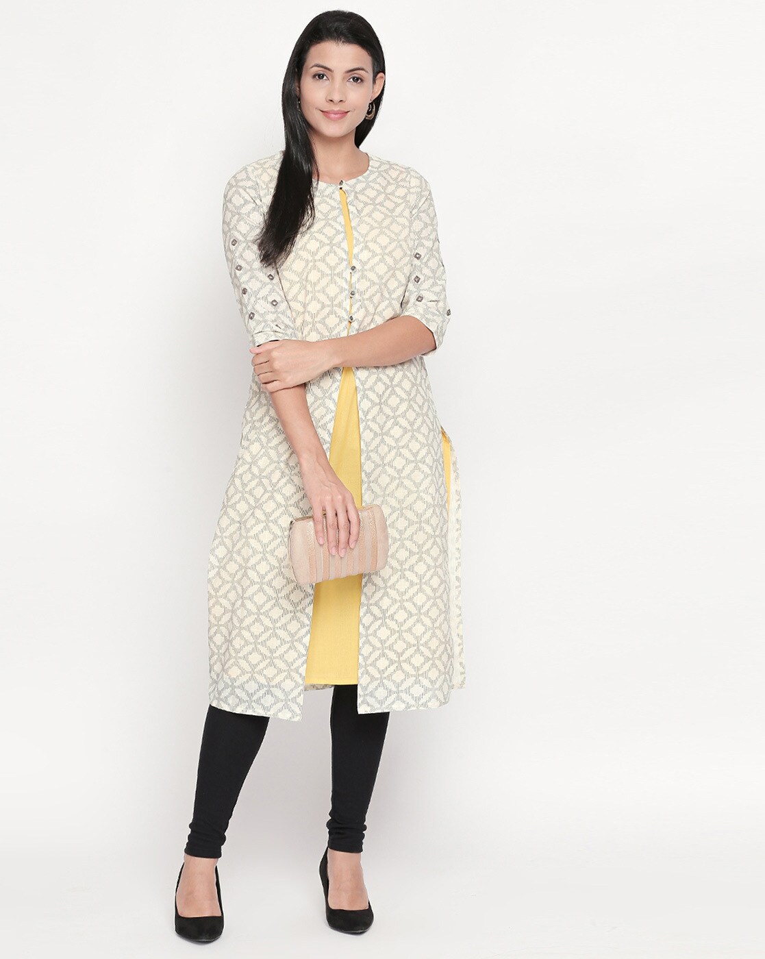 Buy Grey Kurtas for Women by Rangmanch by Pantaloons Online