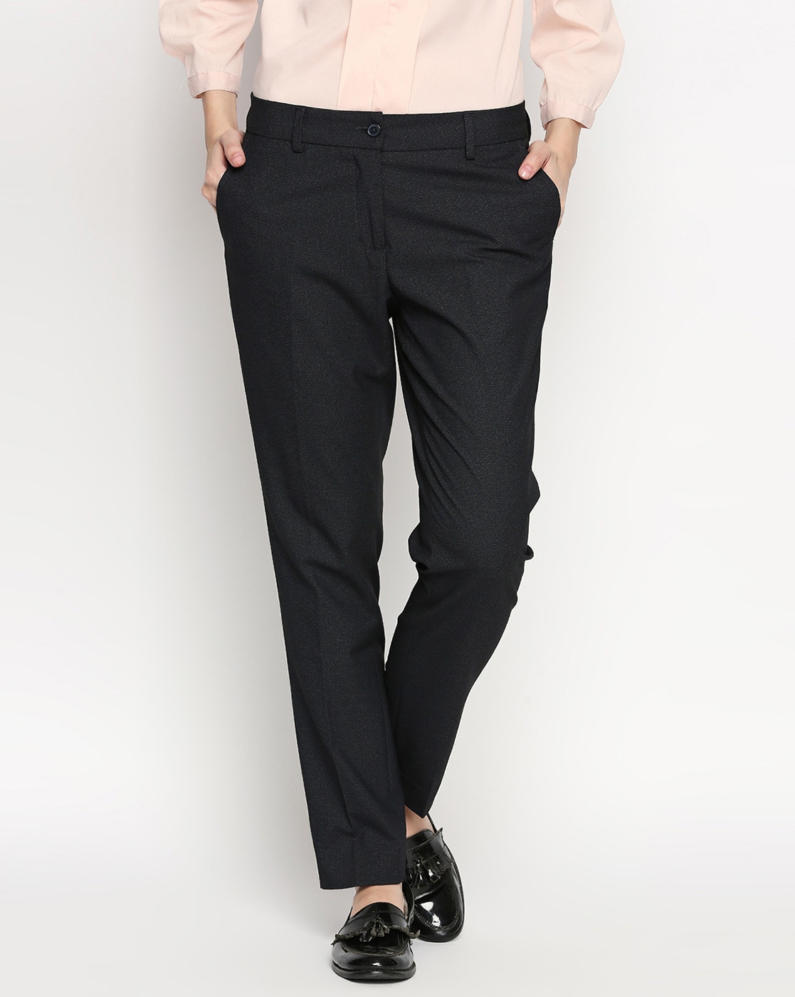 Buy Annabelle By Pantaloons Trousers Online In India