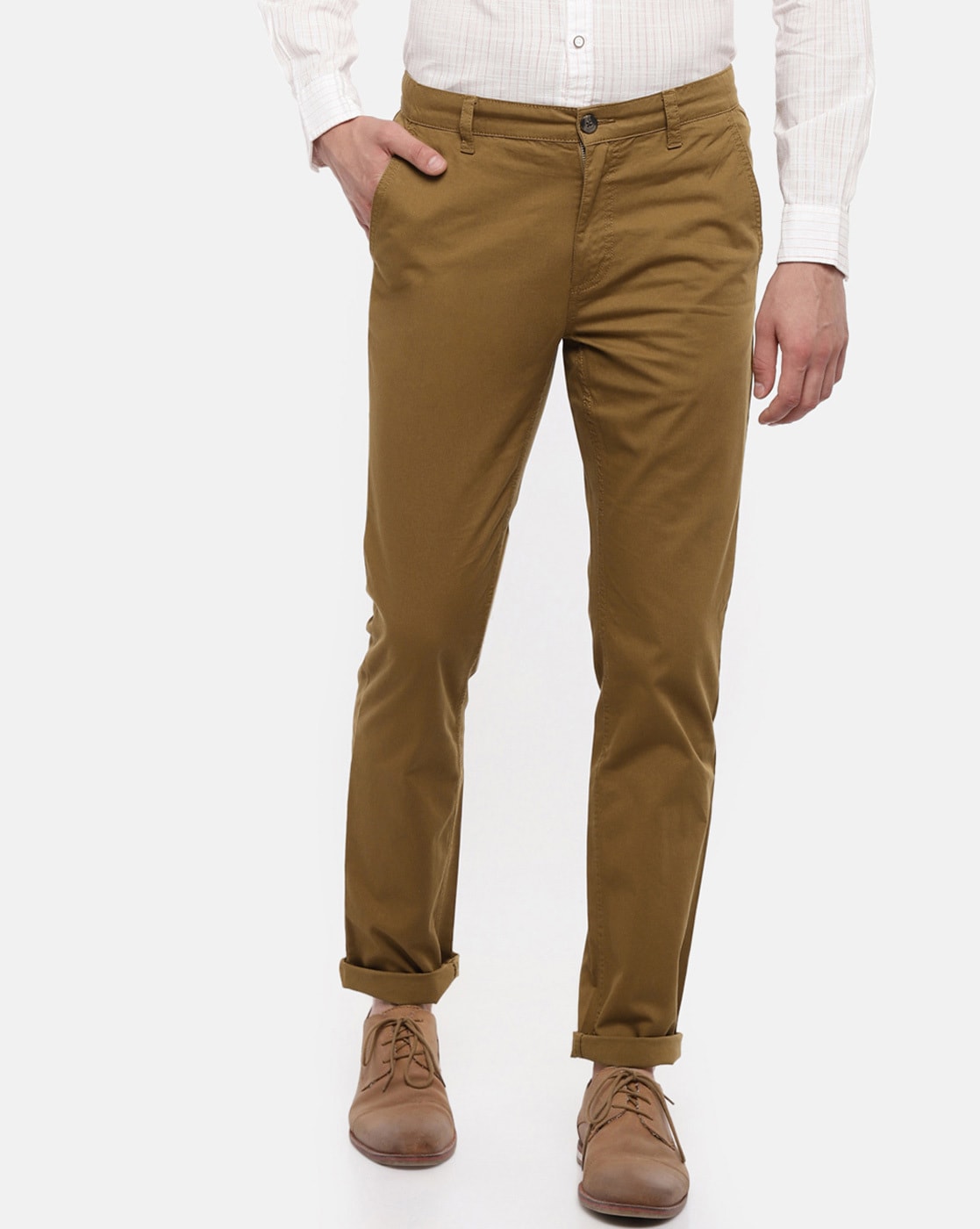 Spiritus by Pantaloons Regular Fit Men Brown Trousers - Buy Spiritus by  Pantaloons Regular Fit Men Brown Trousers Online at Best Prices in India |  Flipkart.com