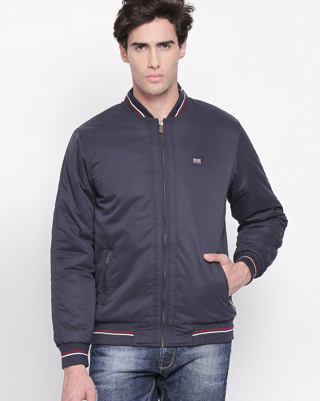 Buy online Green Solid Quilted Jacket from Jackets for Men by Byford By  Pantaloons for ₹1619 at 35% off | 2024 Limeroad.com