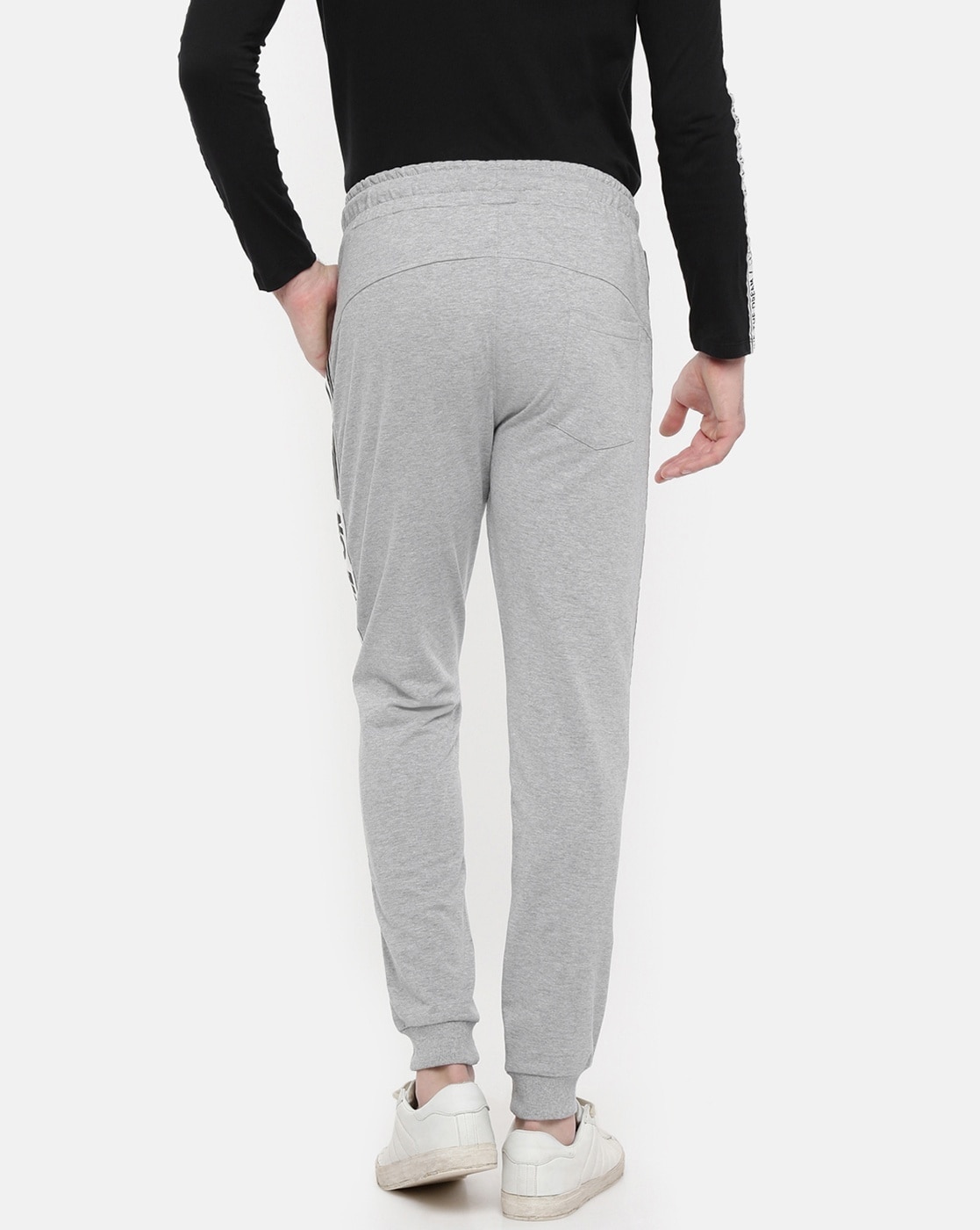 Buy Grey Track Pants for Men by Ajile by Pantaloons Online