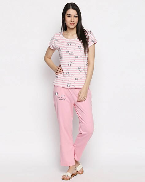 T-shirt with Trousers Set