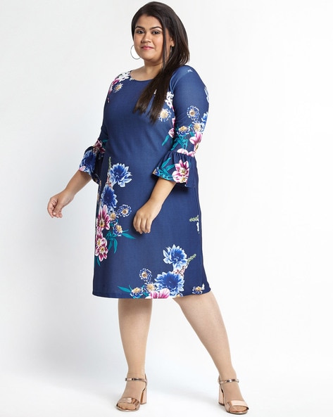 det er smukt Stationær Prevail Buy Navy Blue Dresses for Women by Alto Moda by Pantaloons Online | Ajio.com