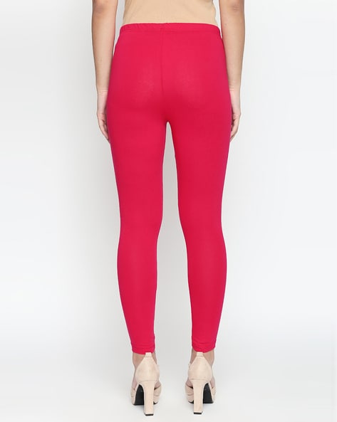 Buy Pink Leggings for Women by Rangmanch by Pantaloons Online