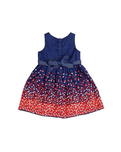 Buy Navy Blue Dresses & Frocks for Infants by Pantaloons Baby Online |  Ajio.com