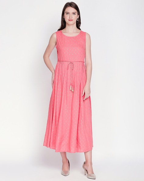 Pantaloons - The lovely pink of the dress with the added