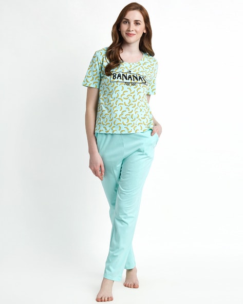 Buy Dreamz by Pantaloons Teal Blue Plain Top for Women Online