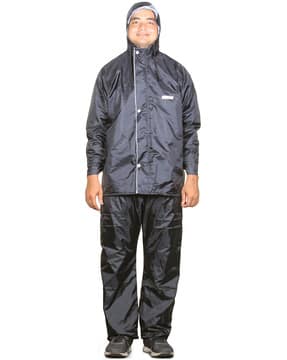 black tiger raincoat