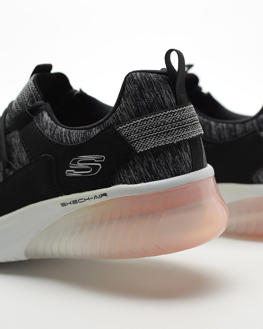 Espacio cibernético Dar permiso el último Buy Black Sports Shoes for Women by Skechers Online | Ajio.com
