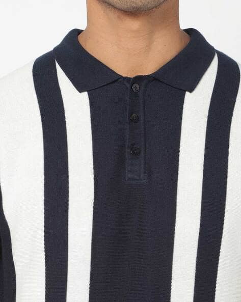 stussy miles polo sweater