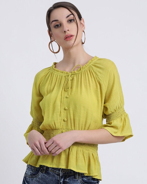 zink london yellow top