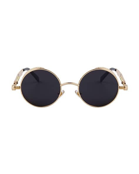Full-Rim Frame Round Sunglasses (Image - 2)