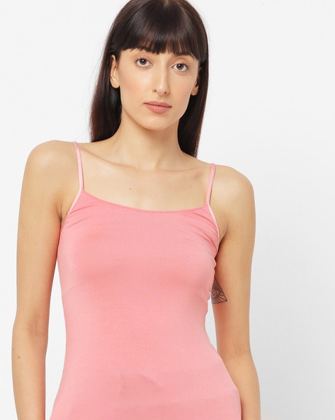 1805 Micro Modal Elastane Stretch Camisole with Adjustable Straps and Stay  Fresh Treatment