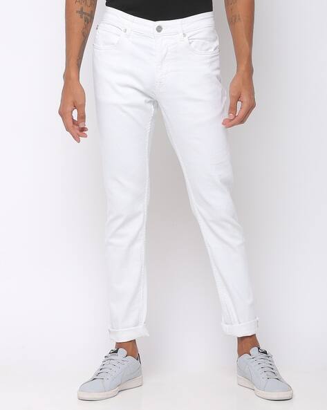 french connection white jeans