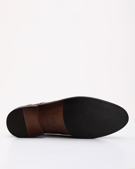 Leather Brogue Formal Shoes (Image - 3)