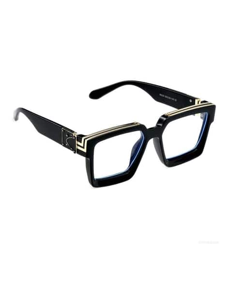 Square Sunglasses with Embellished Detail