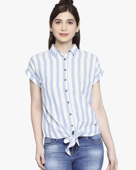 Buy Blue Shirts for Women by LEE COOPER WOMEN Online