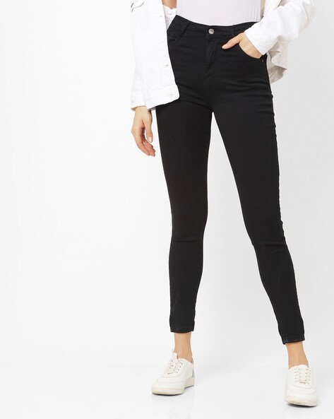kraus high waist black jeans
