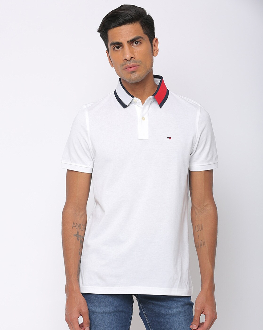 tommy jeans white t shirt