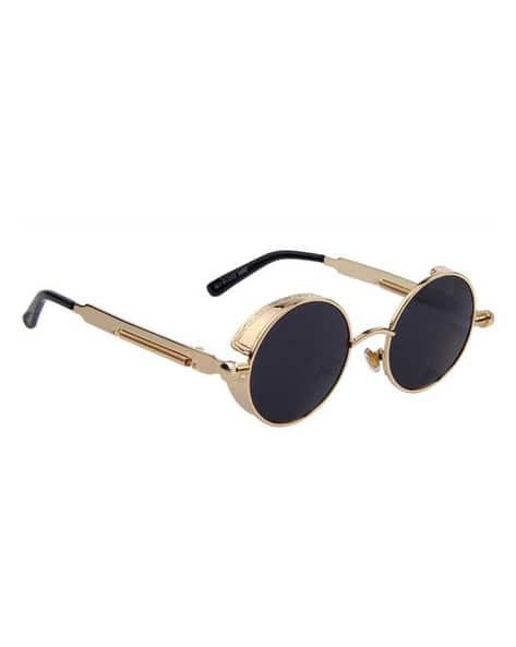 Full-Rim Frame Round Sunglasses (Image - 1)
