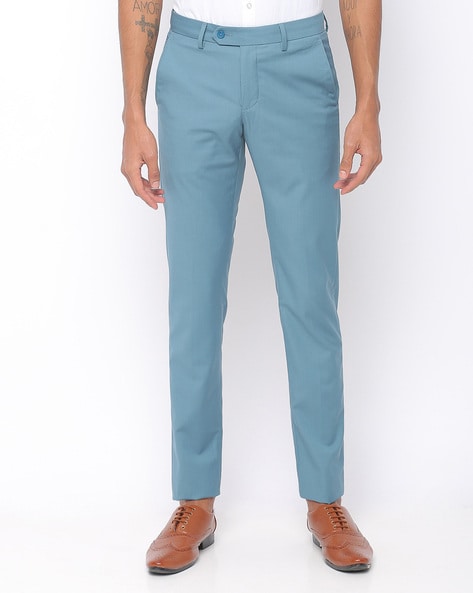 Buy Highlander Dusty Blue Slim Fit Trouser for Men Online at Rs686  Ketch