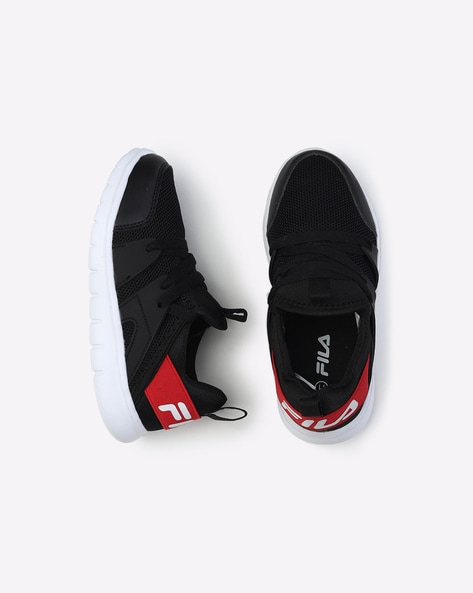 Fila Panelled Lace-Up Casual Shoes