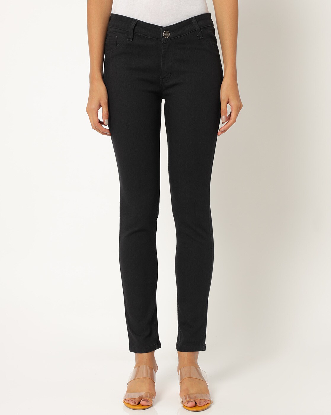 Buy Black Trousers & Pants for Women by AND Online