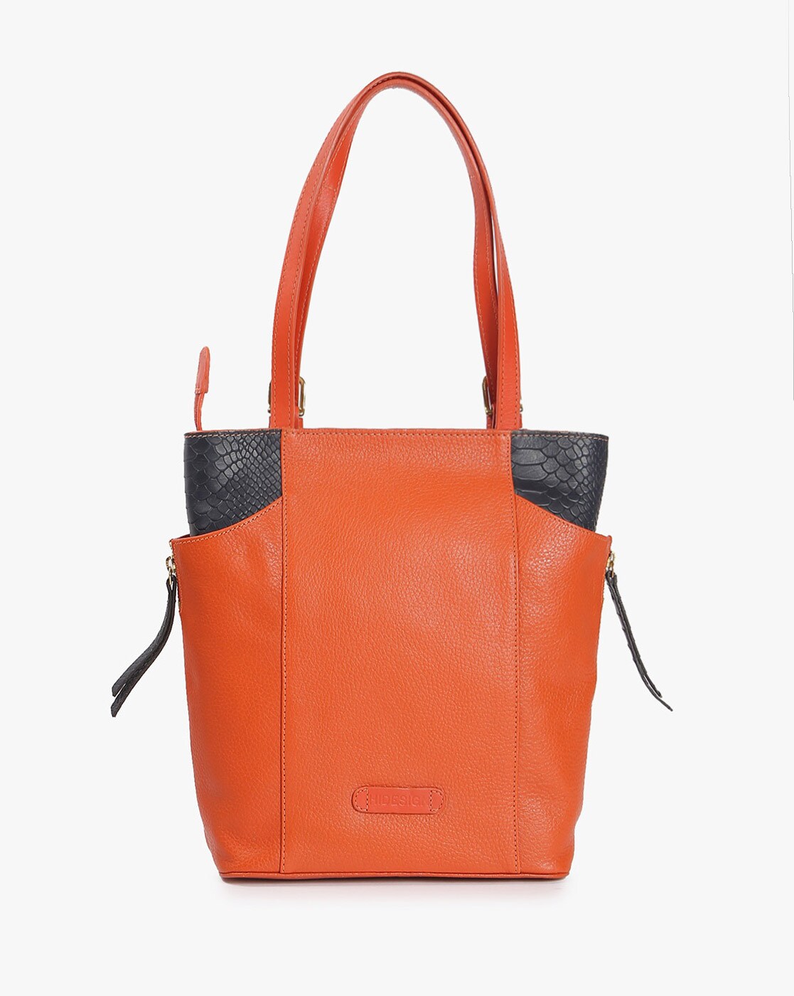 Buy Hidesign Orange Womens Handbags