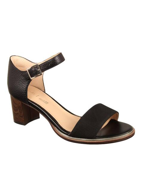 clarks chunky heel