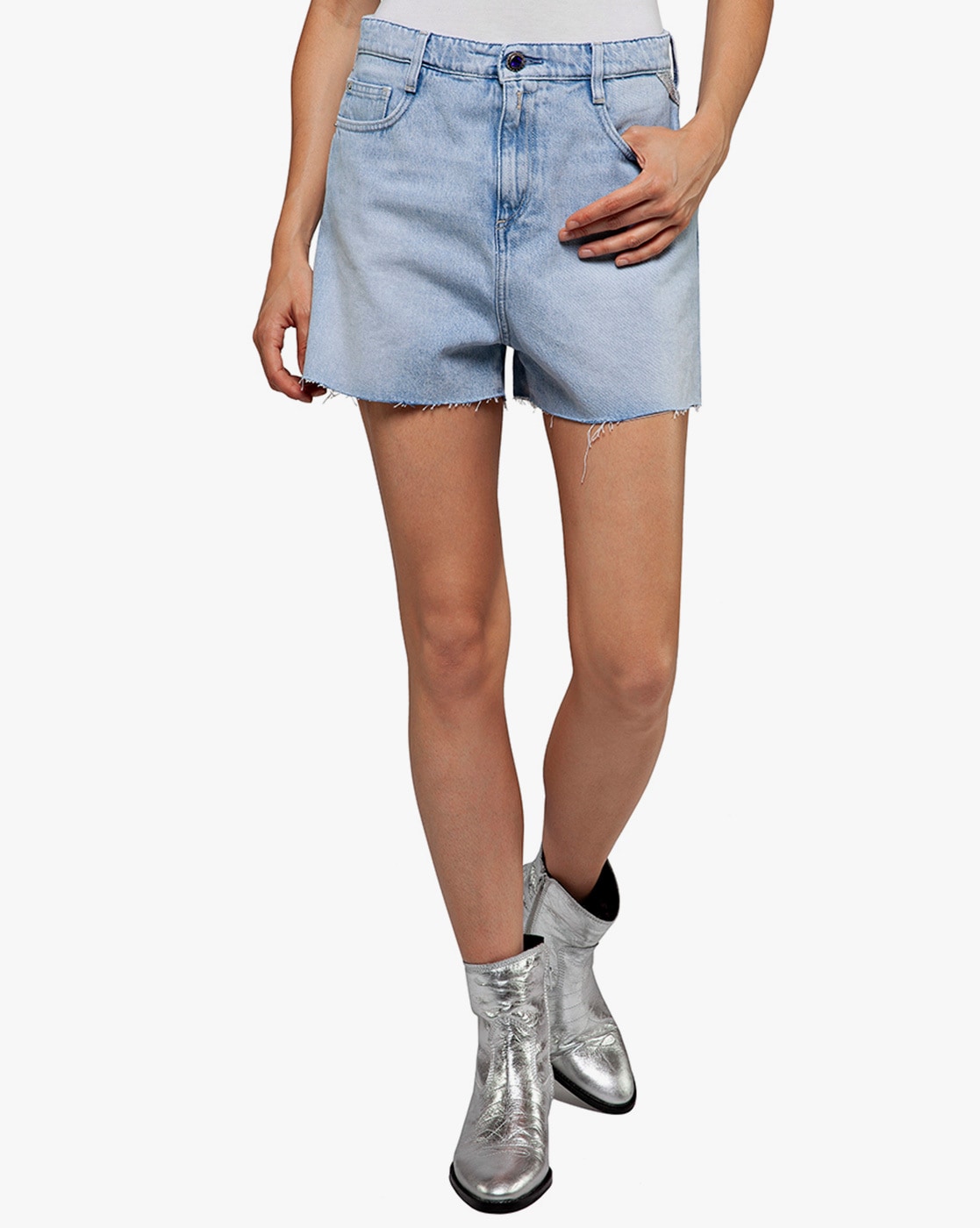 replay jean shorts